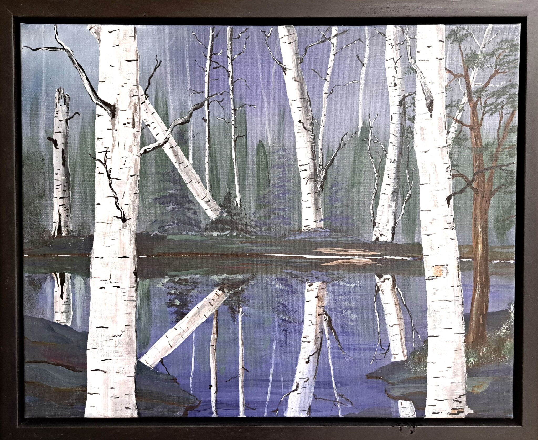 Birch — painting by David Bond