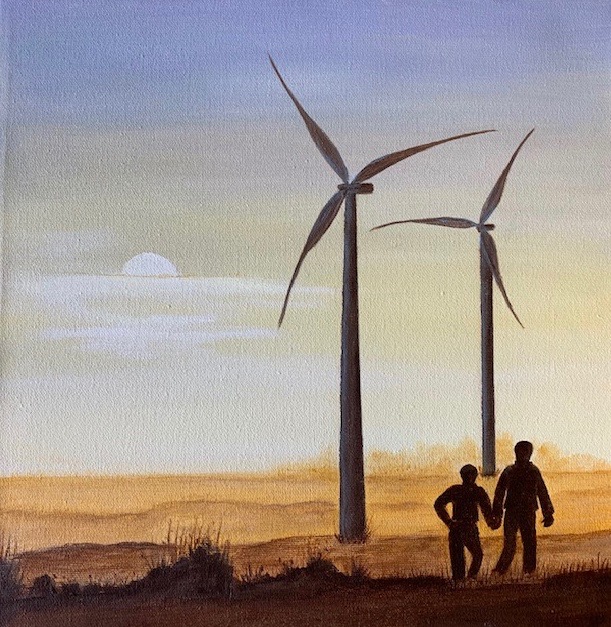 Painting by Colette Bailey
