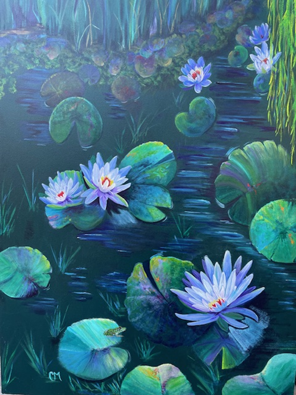 Painting by Cathy McLeish
